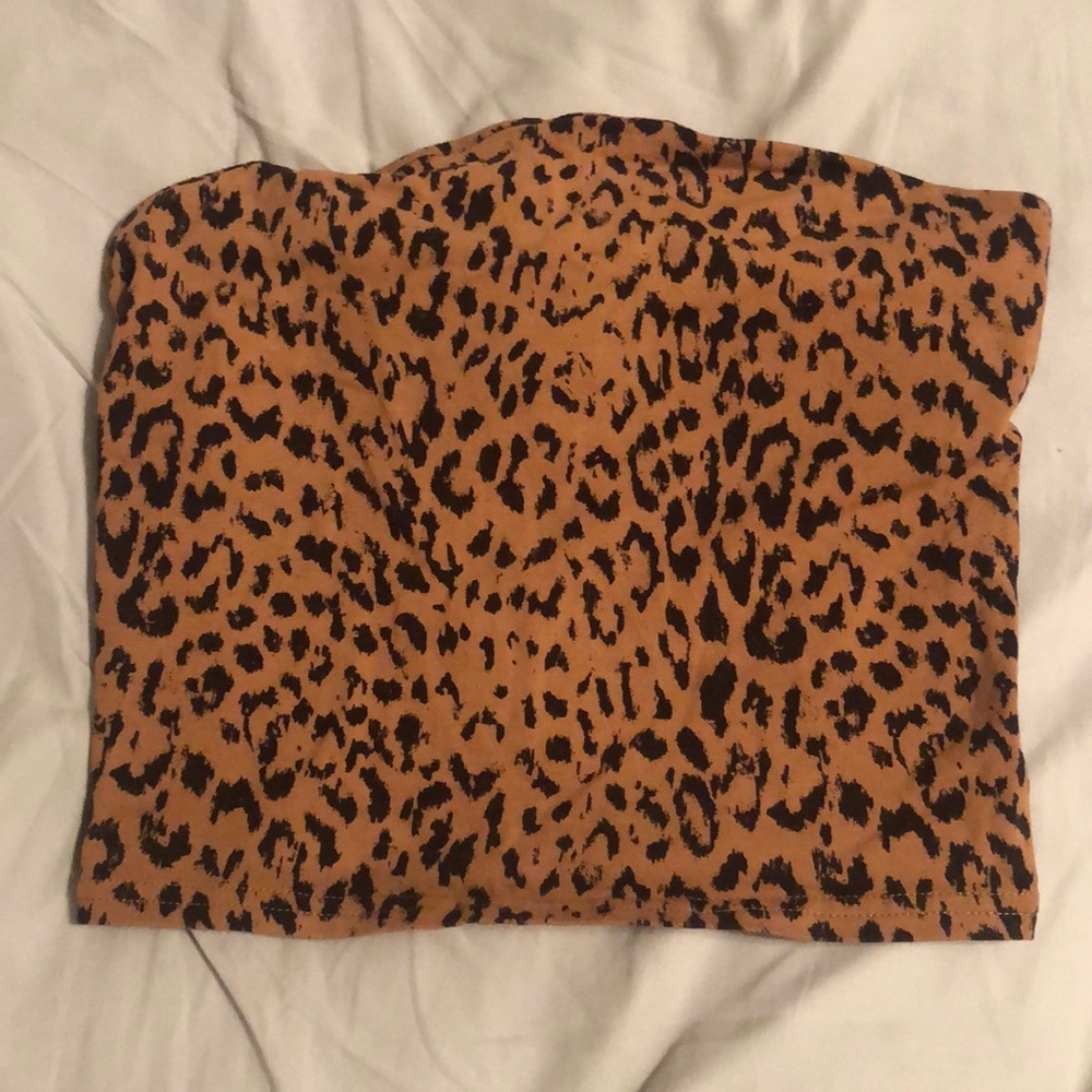 Urban Outfitters Cheetah Tube Top